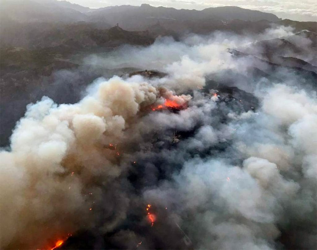 Расследование причины пожара на Gran Canaria не исключает злого намерения - iestafeta.com Расследование причины пожара на Gran Canaria не исключает злого намерения
