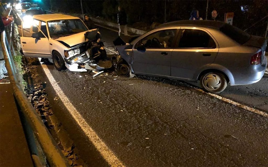Четверо пострадавших после столкновения трёх автомобилей