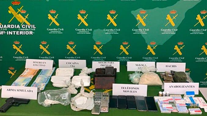 Ещё одна крупная банда наркоторговцев арестована на Тенерифе