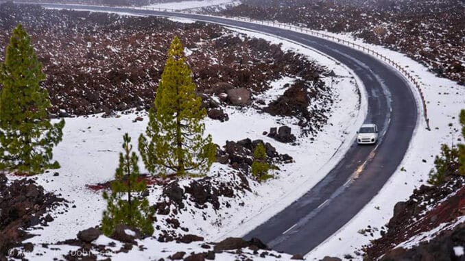 Кабильдо Тенерифе открыло одну из шоссе к Тейде Кабильдо Тенерифе открыло одну из шоссе к Тейде