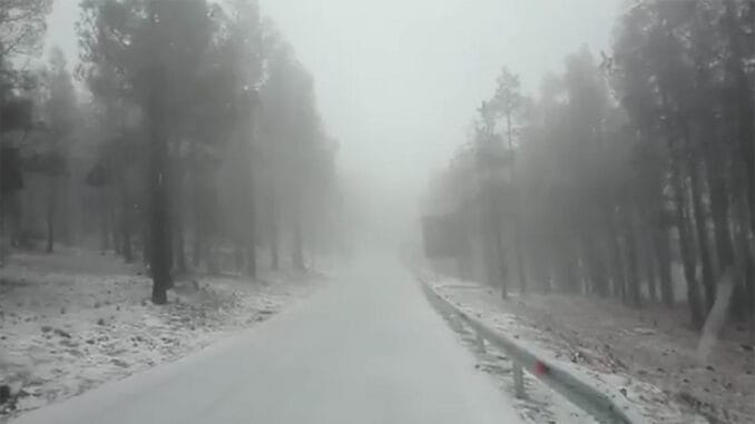 Тенерифе: второй визит зимы на остров