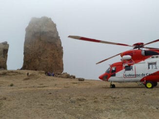 Тенерифе: ещё один скалолаз сорвался с высоты, отделался травмами