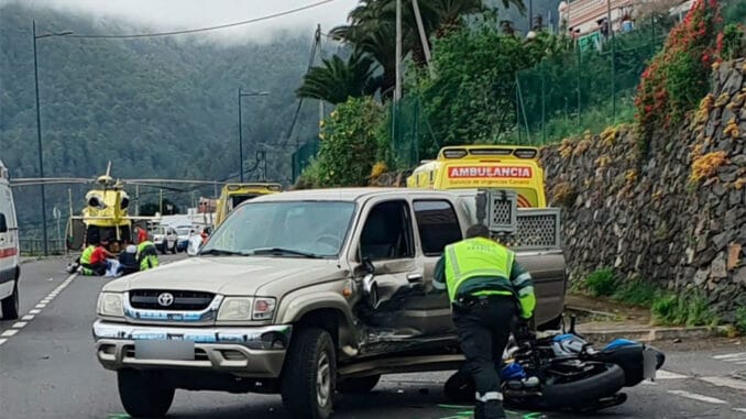 Тенерифе: три аварии на острове с участием мотоциклистов за два дня