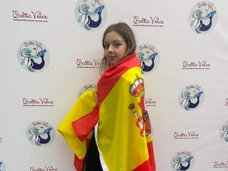 Талант с острова Тенерифе, выступая от Испании, выигрывает на фестивале "Baltic Voice"