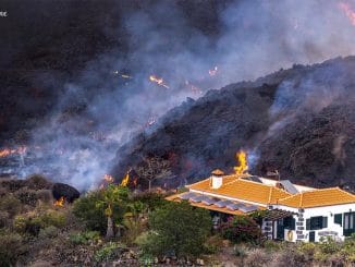 Вулкан на La Palma входит в "зону стабильности", с более медленной лавой
