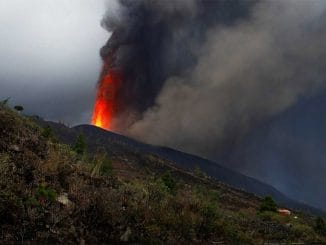 Газы вулкана с La Palma прибудут сегодня на острова Tenerife, El Hierro и La Gomera