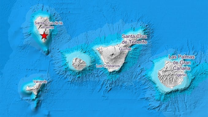 Уменьшилось количество подземных толчков на острове La Palma Уменьшилось количество подземных толчков на острове La Palma