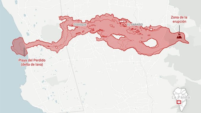 Вулкан Cumbre Vieja: "Змей-Горыныч" прирастает головами - появились две новых Вулкан Cumbre Vieja: "Змей-Горыныч" прирастает головами - появились две новых