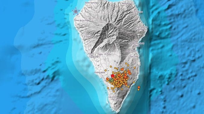 Землетрясения на La Palma - вчера был побит рекорд ежедневных подвижек