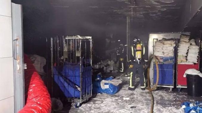 Тенерифе: пожар в прачечной в южном муниципалитете острова Тенерифе: пожар в прачечной в южном муниципалитете острова