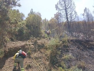 Пожар на севере Тенерифе приближается к Национальному парку Тейде, закрыта Masca