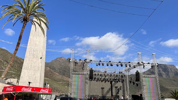 На юге Тенерифе, в Adeje, большой праздник: "Fiestas Patronales Adeje 2022"