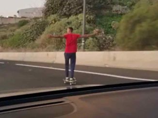 На шоссе TF-2 агенты Гражданской гвардии отловили очередного обкурившегося