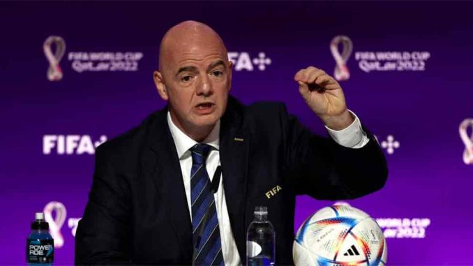 Президент FIFA осудил "двойную мораль" Запада: "Это простое лицемерие" Президент FIFA осудил "двойную мораль" Запада: "Это простое лицемерие"