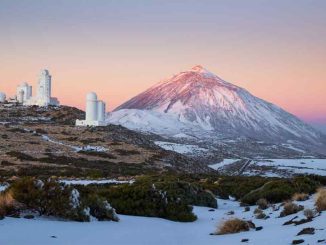 Тенерифе: DANA оставила на Тейде первый снег этого зимнего сезона