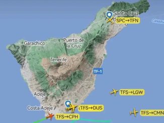 Тенерифе: самолёт компании Vueling из-за аварийной ситуации вернулся в аэропорт