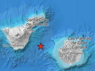 Вулкан, расположенный между Тенерифе и Гран-Канария снова пошевелился