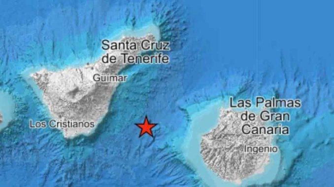 Вулкан, расположенный между Тенерифе и Гран-Канария снова пошевелился Вулкан, расположенный между Тенерифе и Гран-Канария снова пошевелился