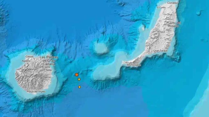 На Канарах были зарегистрированы три подземных толчка только за один час