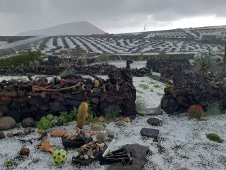 В Национальном парке Тейде прошёл град, в ближайшие часы ожидается снегопад