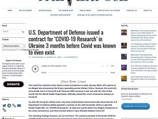 Бомба или утка? США нанимали специалистов по Covid-19 за месяцы до пандемии