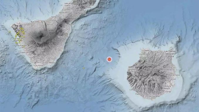 Самое сильное землетрясение между Тенерифе и Гран-Канария за последние 12 лет