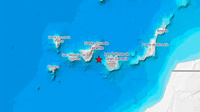 Между Тенерифе и Гран-Канария новые, совсем неслабые землетрясения Между Тенерифе и Гран-Канария новые, совсем неслабые землетрясения