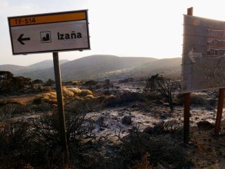 После пожара наконец разрешили ездить к Тейде, с севера острова и с ограничениями