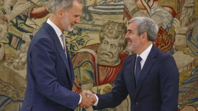 Президент Канар выразил королю Испании обеспокоенность проблемой с миграцией Президент Канар выразил королю Испании обеспокоенность проблемой с миграцией