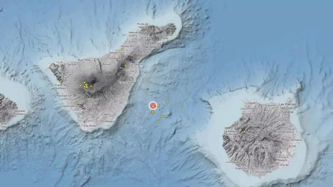 На Канарах за один час зарегистрированы четыре землетрясения, одно крупное На Канарах за один час зарегистрированы четыре землетрясения, одно крупное