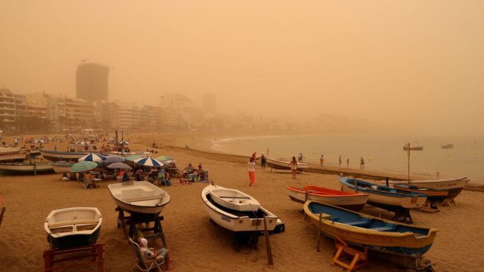 Калима не угомонится - четвёртое предупреждение на Канарах за год Калима не угомонится - четвёртое предупреждение на Канарах за год