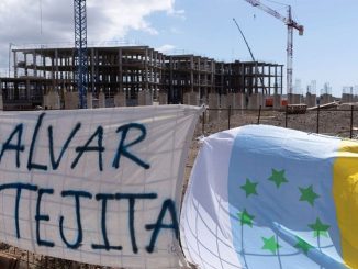 Возобновились после паузы протесты против строительства отеля La Tejita