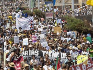 Демонстрации 20А прошлись с Канарских островов по миру