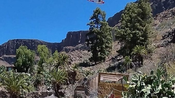 На Канарах погиб мужчина, сорвавшись со своей машиной в ущелье