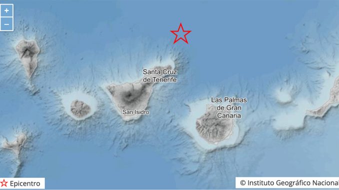 Не почувствовали? Сегодня тряхнуло немного остров Тенерифе