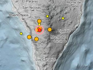 Пять землетрясений на Канарских островах зарегистрированы всего за полчаса