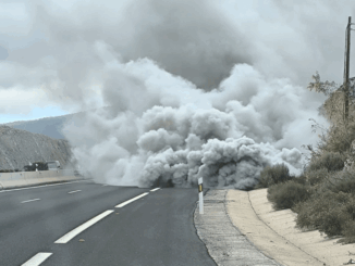 Проблемный день на южном шоссе острова Тенерифе TF-1