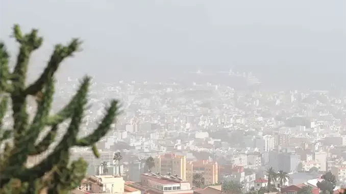 Сегодня на Канарах ожидается интенсивная калима