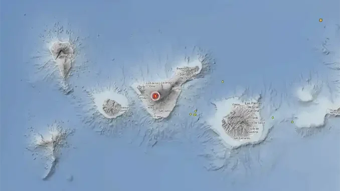 Участились землетрясения на Тенерифе: тысячи за последние 32 часа