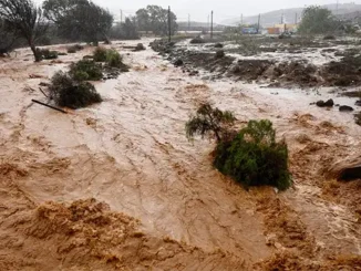 Aemet предупреждает о риске наводнений на Канарах из-за шторма Therese