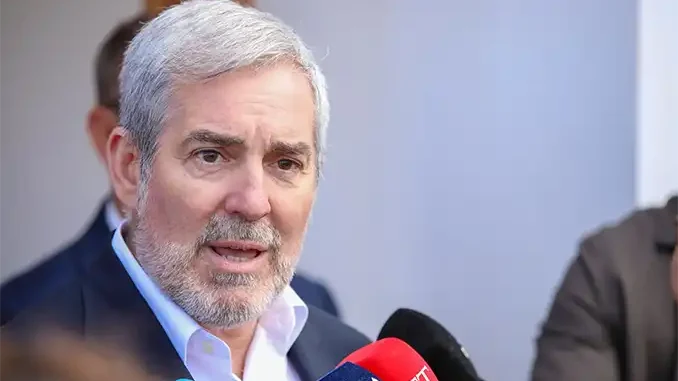 Президент Канар потребовал уважения к архипелагу и его интересам Президент Канар потребовал уважения к архипелагу и его интересам