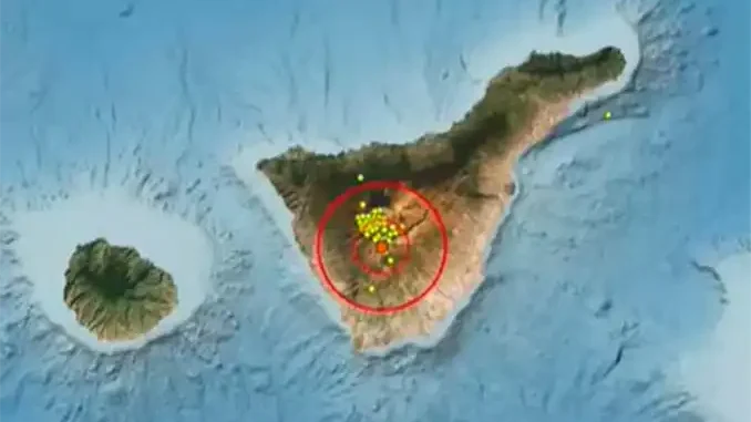 Тенерифе: под Teide более 500 землетрясений за эту ночь