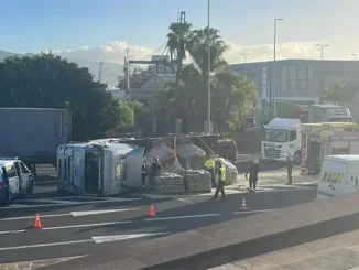 Смертельная авария перекрыла въезд в Santa Cruz de Tenerife